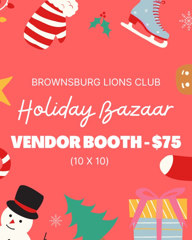 Image for Brownsburg Lions Club Holiday Bazaar