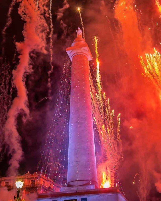 Image for Monument Lighting at Mount Vernon Place