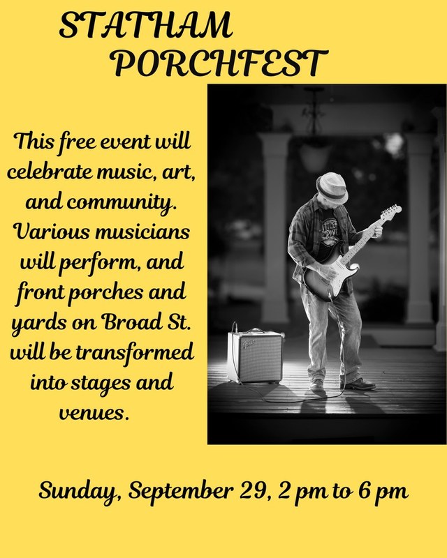 Image for Statham Porchfest