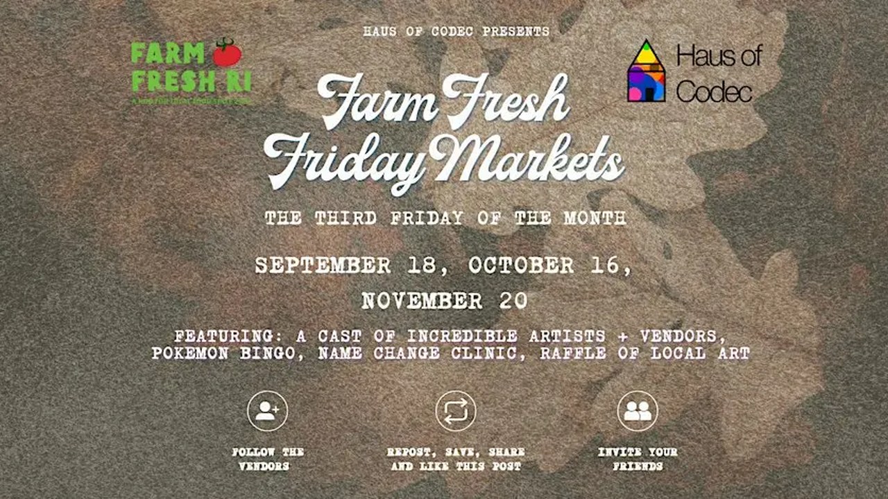 Image for Haus of Codec Third Friday Market at Farm Fresh Rhode Island