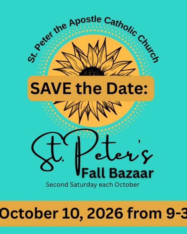 Image for St. Peter Fall Bazaar 2026