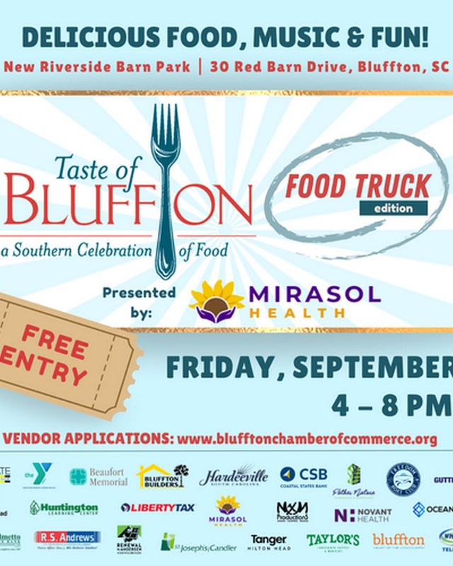 Image for 2026 Taste of Bluffton: Food Truck Edition, Presented by Mirasol Health