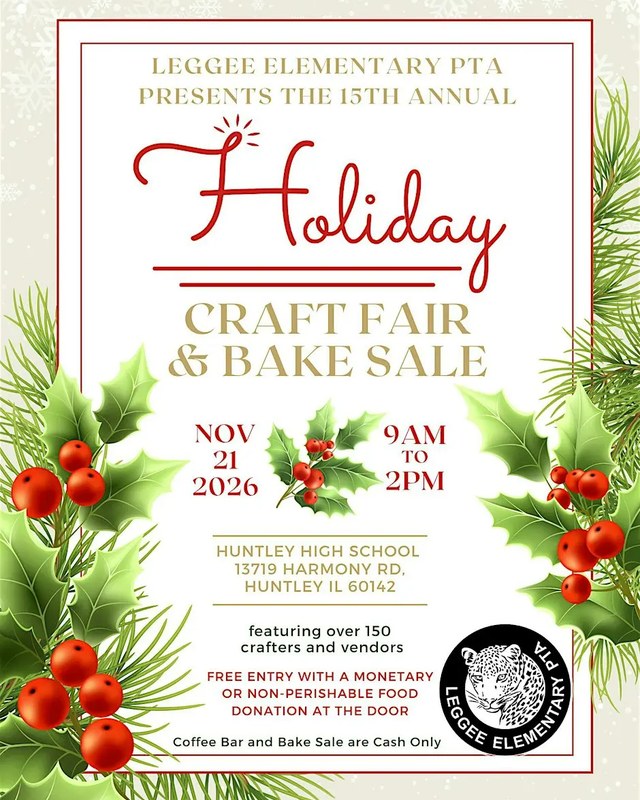 Image for 2026 Leggee Holiday Craft Fair @ HHS