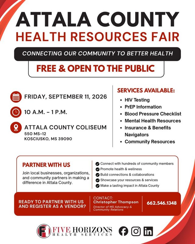 Image for Attala County Health Resources Fair