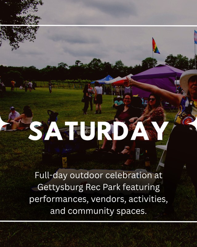 Image for Gettysburg Pride Fest 2026 (Pride 250: A New Birth of Freedom)