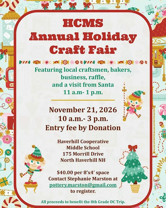 Image for 2026 HCMS Annual Holiday Craft Fair