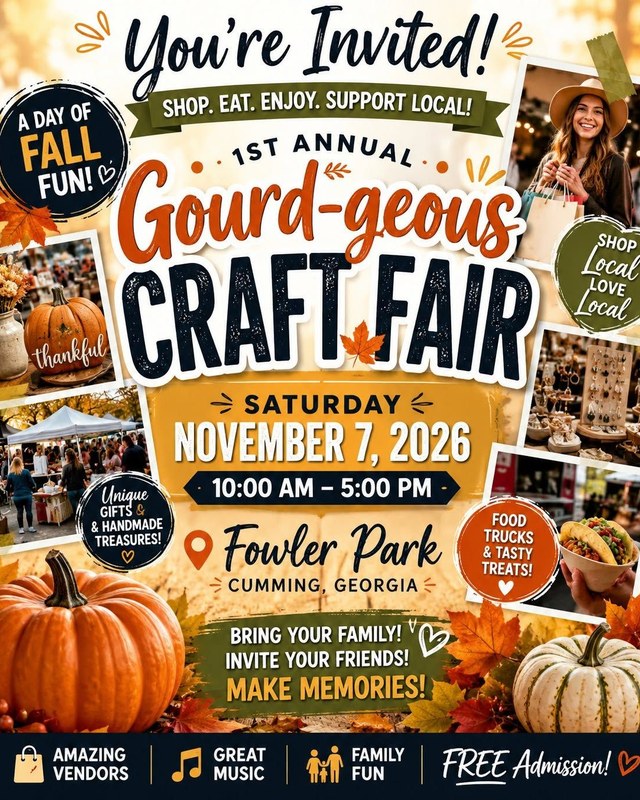 Image for 1st Annual Gourd-geous Craft Fair