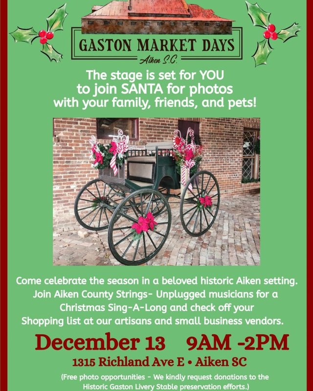 Image for Christmas at the Barn - Gaston Market Days