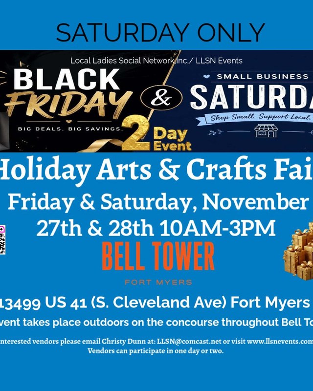 Image for Small Business Saturday Holiday Arts & Crafts Fair (Bell Tower)