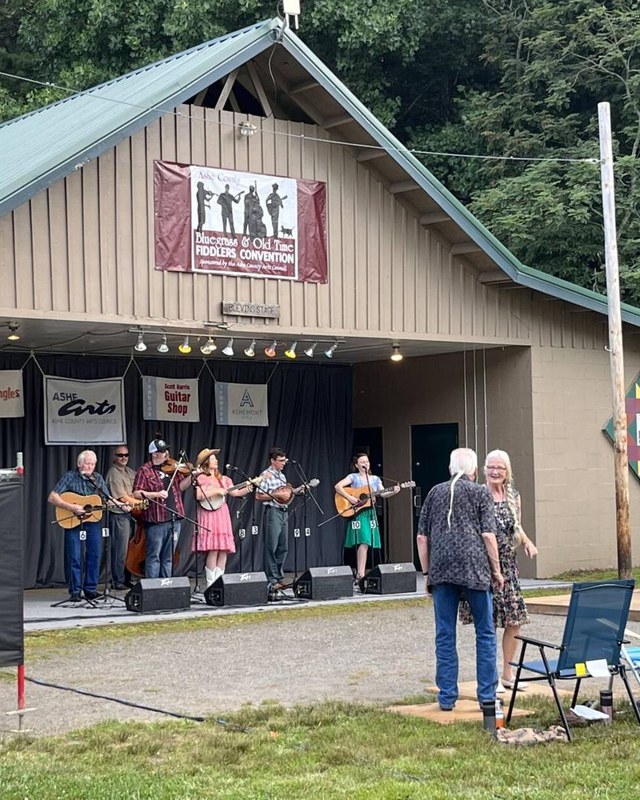 Image for Ashe County Bluegrass and Old Time Fiddlers Convention