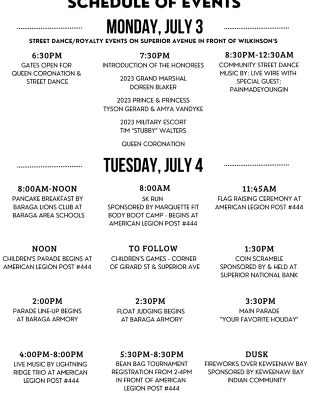 Image for Baraga County Lumberjack Days