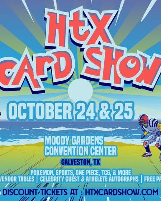 Image for HTX Card Show - Pokemon, TCG & Sports Cards in Galveston (Houston Area) - October 2026