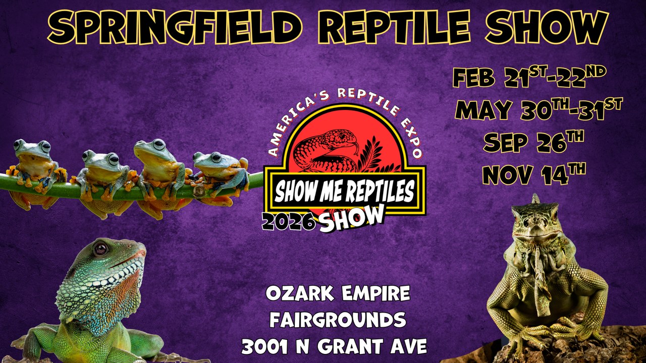 Image for Springfield Missouri Reptile Show 2 Day Shows