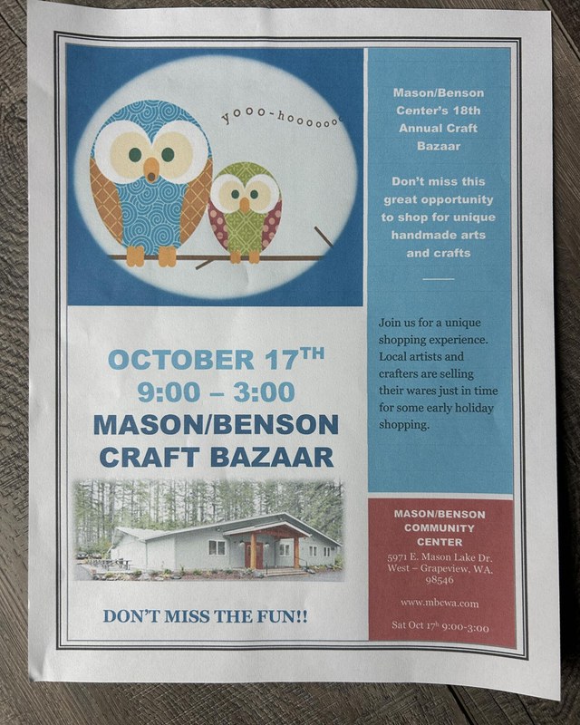 Image for Mason Benson Craft Bazaar
