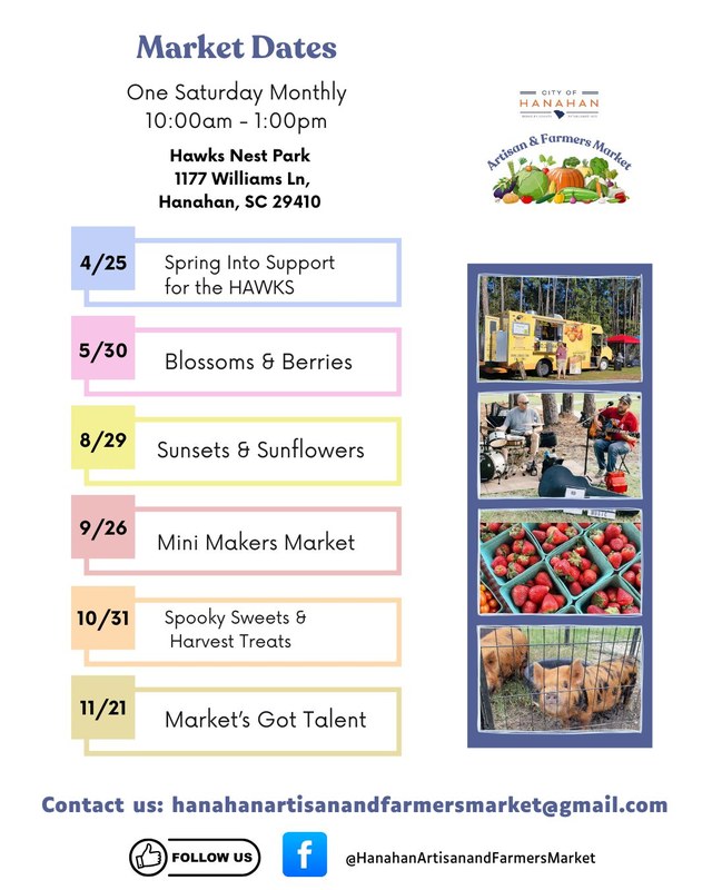 Image for City of Hanahan Artisan & Farmers Market