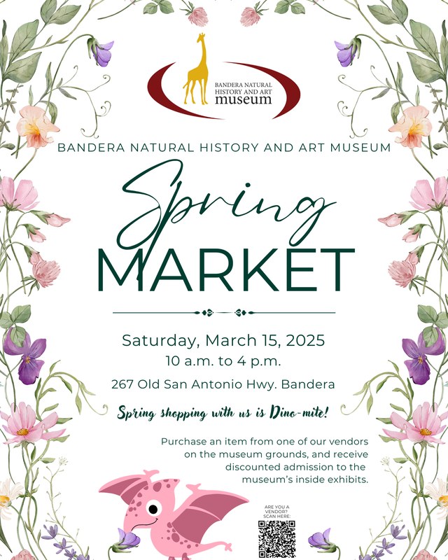 Image for Market Day at Bandera Natural History & Art Museum