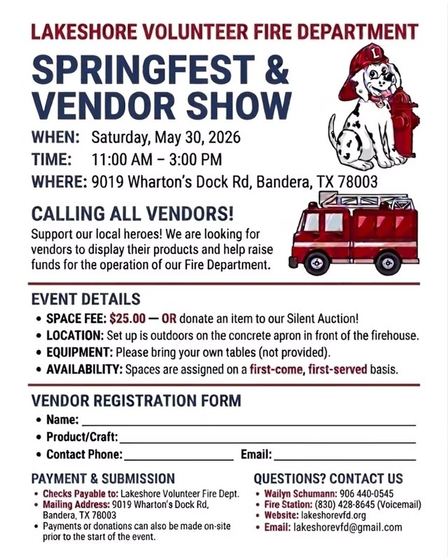 Image for Lakeshore VFD SpringFest