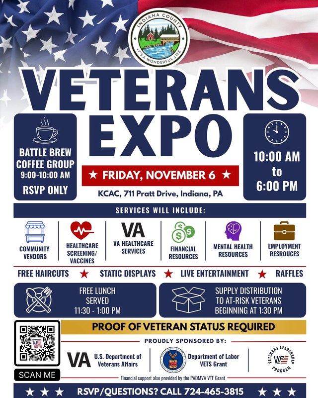 Image for 2nd Annual Indiana County Veterans Expo