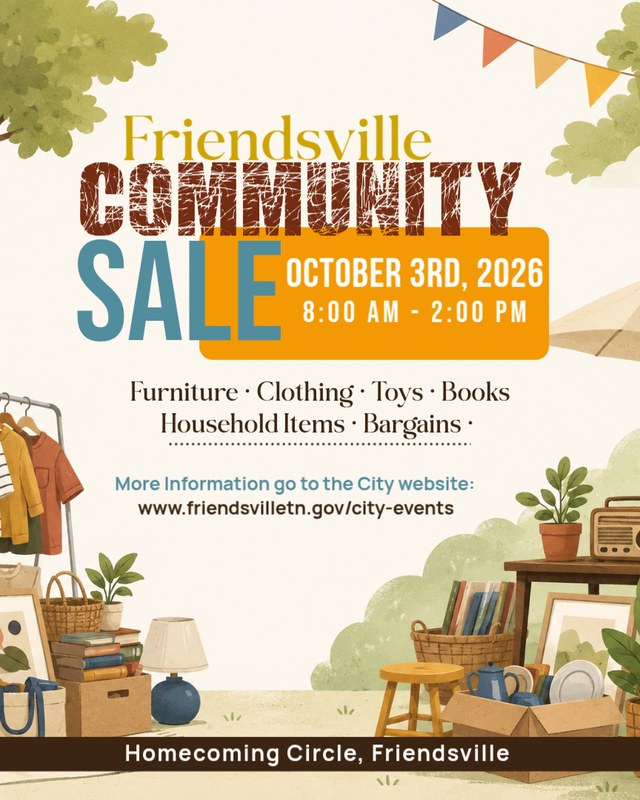 Image for Friendsville Annual Community Fall Sale