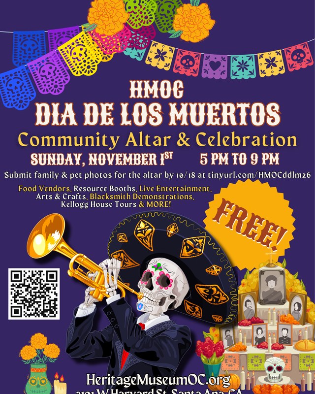 Image for HMOC FREE Community Dia de los Muertos 2026