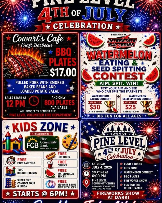 Image for Celebrating America 250 in the Town of Pine Level
