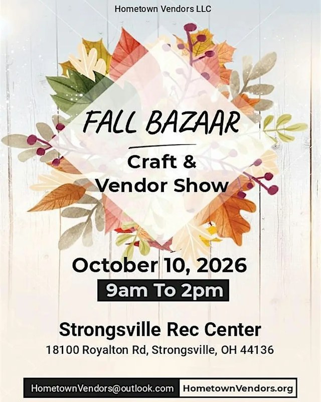 Image for Fall Bazaar Craft & Vendor Show