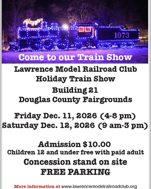 Image for Lawrence Model Railroad Club Holiday Train Show