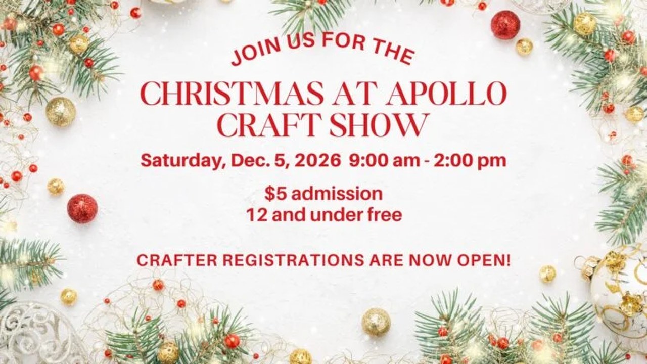 Image for Christmas at Apollo Craft Show