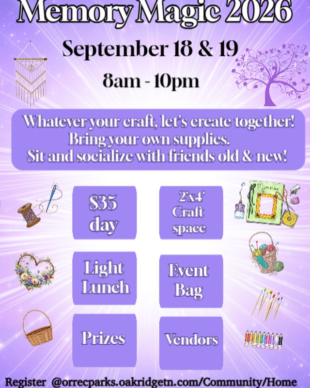 Image for Memory Magic Scrapbook & Craft Event