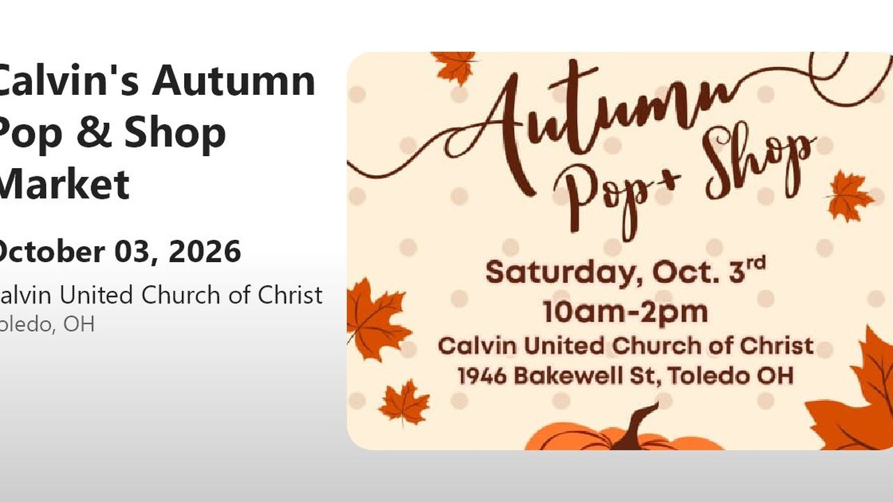 Image for Calvin's Autumn Pop & Shop Market