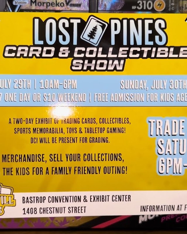 Image for Lost Pines Card & Collectible Show