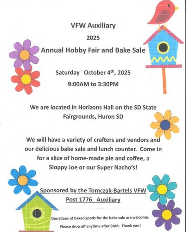 Image for VFW Hobby Fair and Bake Sale