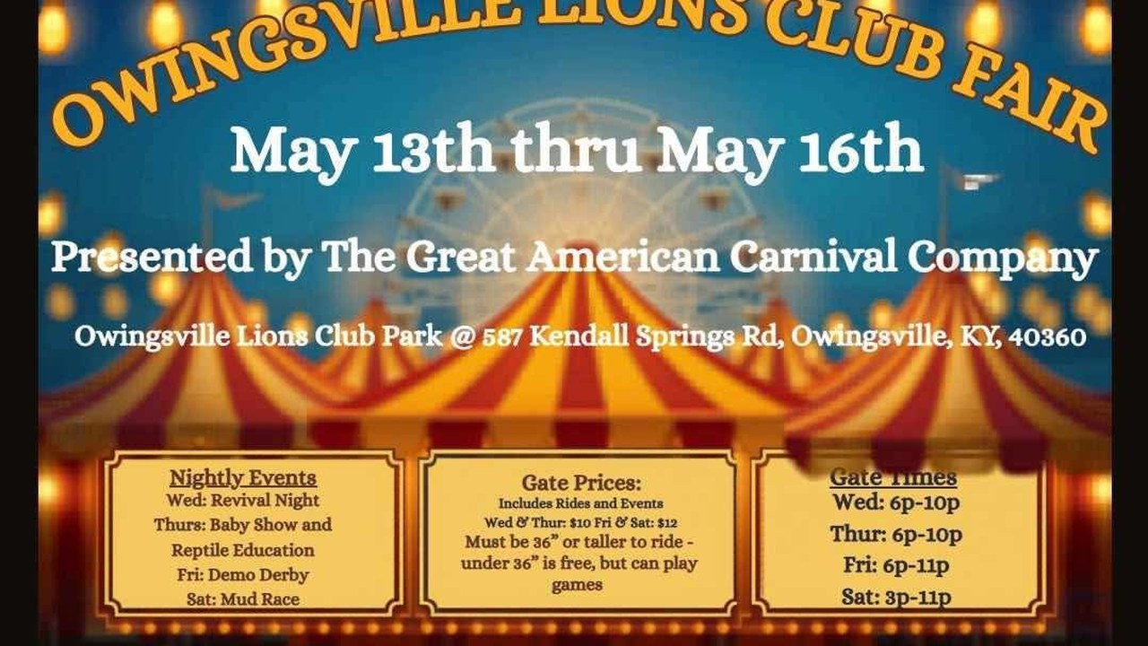 Image for Owingsville Lions Club Bath County Fair