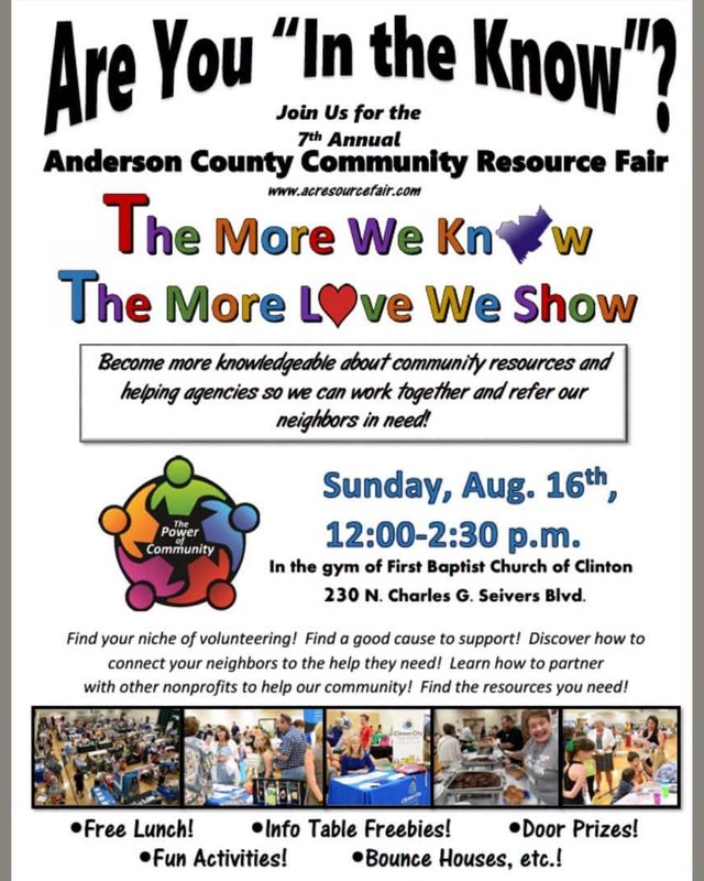 Image for Anderson County Resource Fair