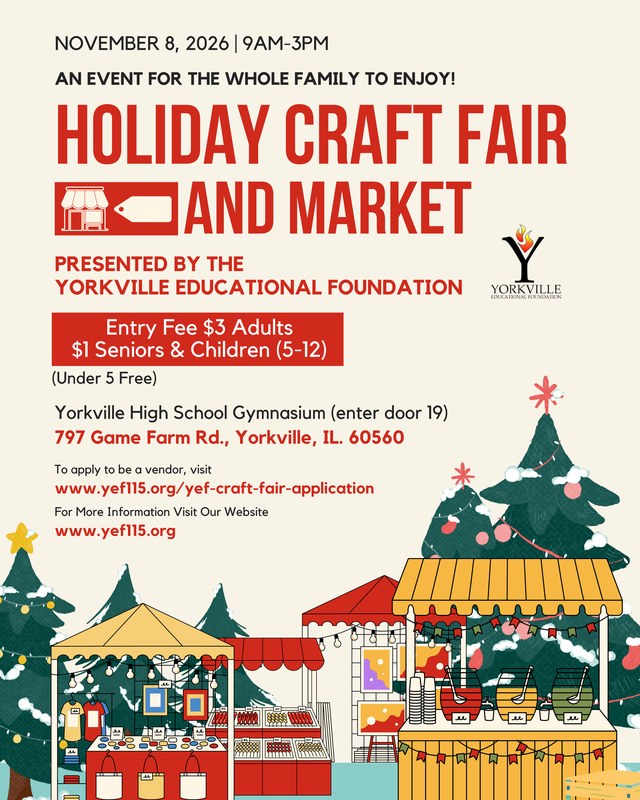 Image for 2026 YEF Holiday Craft & Vendor Fair