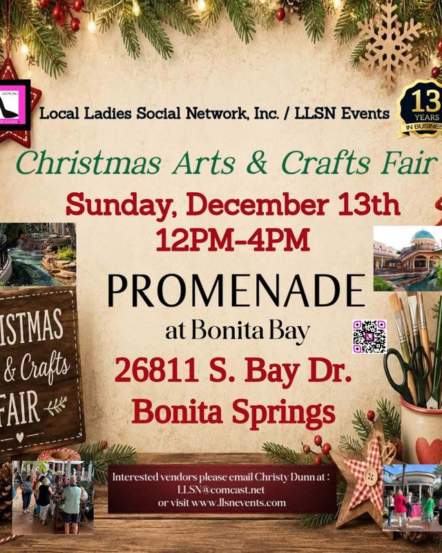 Image for Christmas Arts & Crafts Fair at Promenade at Bonita Bay