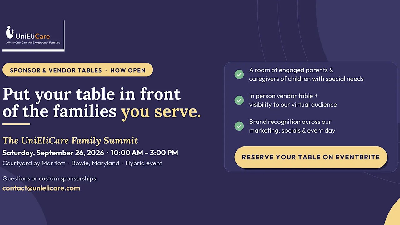 Image for UniEliCare Family Summit 2026