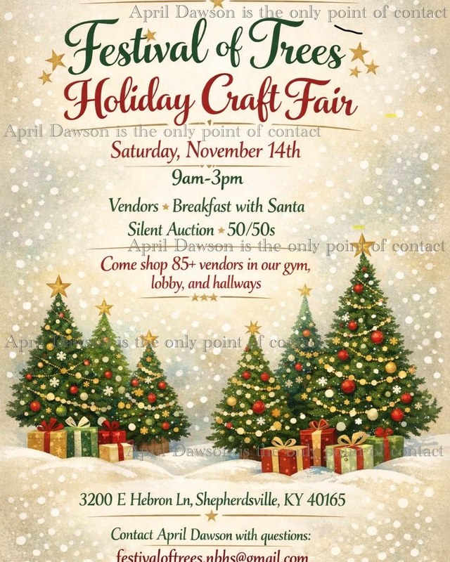 Image for Festival of Trees Holiday Craft Fair