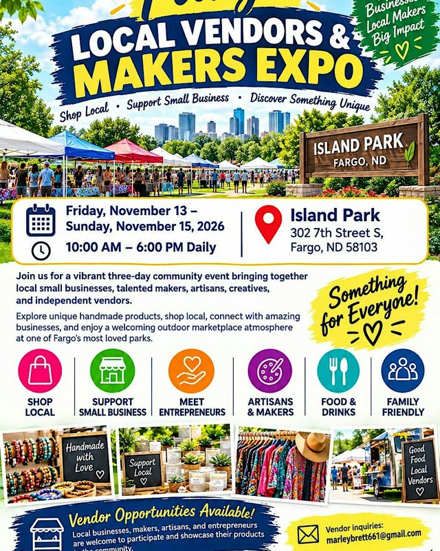 Image for Fargo Local Vendors & Makers Expo