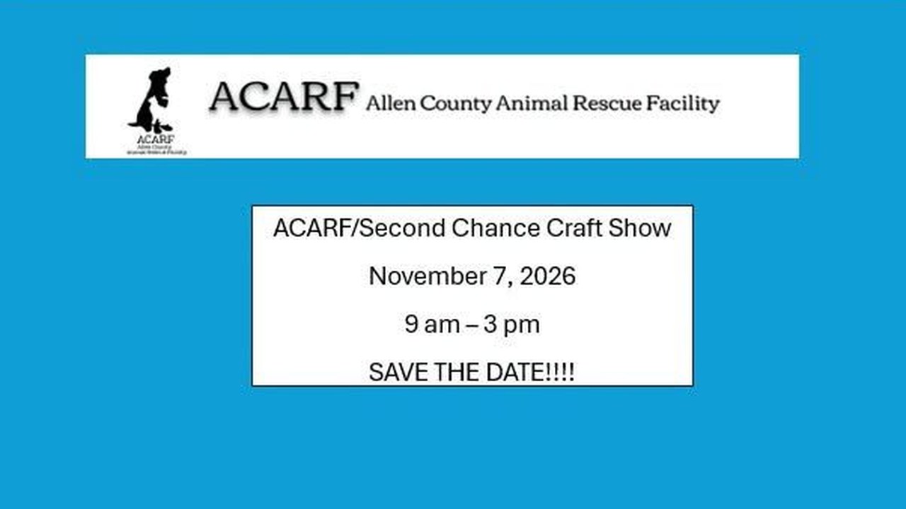 Image for 2026 ACARF/Second Chance Craft Show