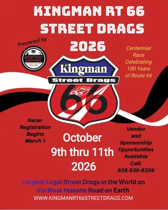 Image for Kingman Rt 66 Street Drags Centennial Celebration Race