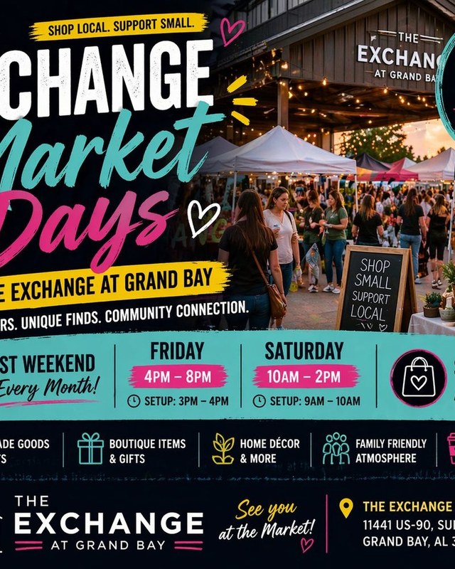 Image for Market Weekend at The Exchange at Grand Bay