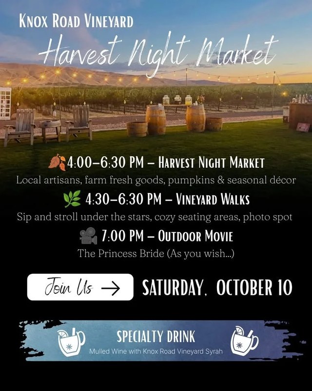 Image for Night Market at Knox Road Vineyard