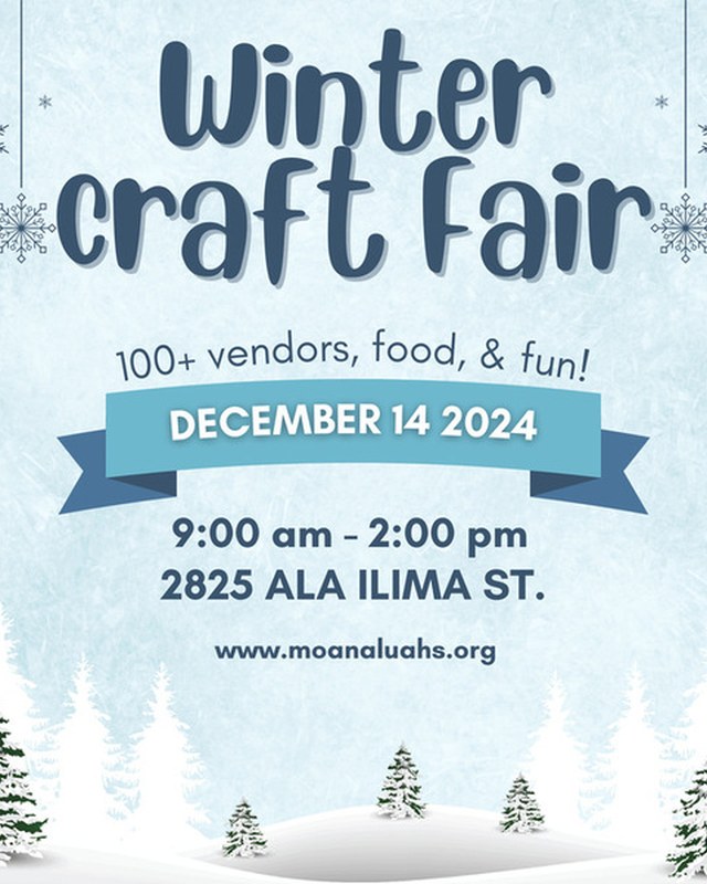 Image for Moanalua High School Winter Craft Fair