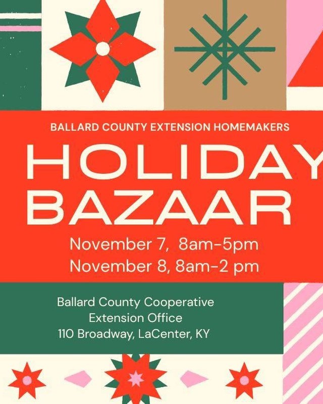 Image for Ballard County Homemakers Holiday Bazaar