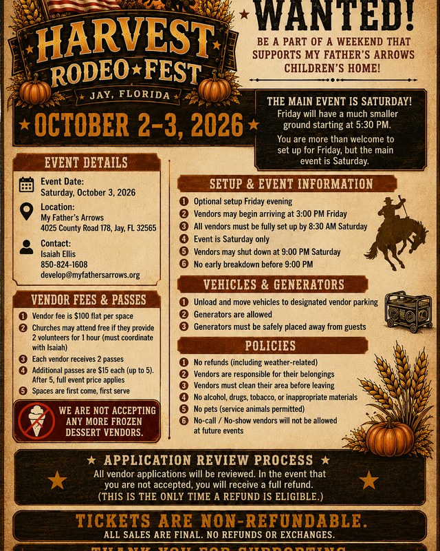 Image for Harvest Rodeo Fest