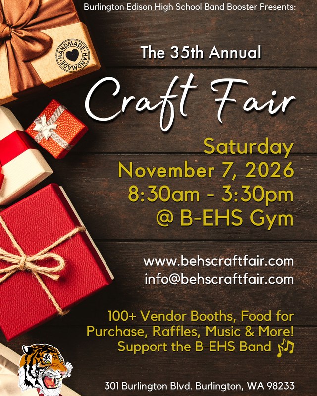 Image for Burlington-Edison High School Craft Fair (BEHS Craft Fair), 35th Annual