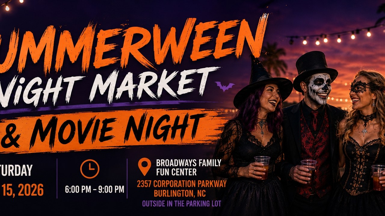 Image for Summerween Night Market and Movie Night at Broadways