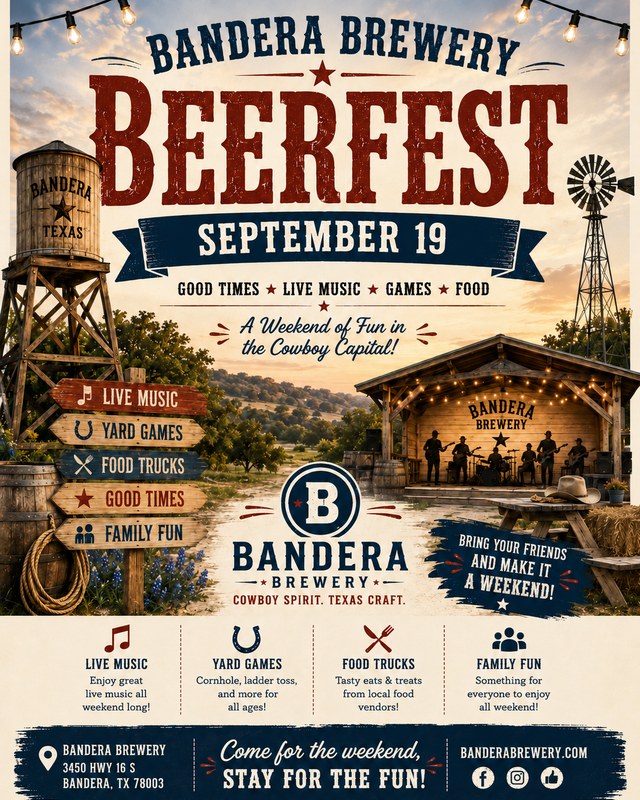 Image for Bandera Brewery Beerfest