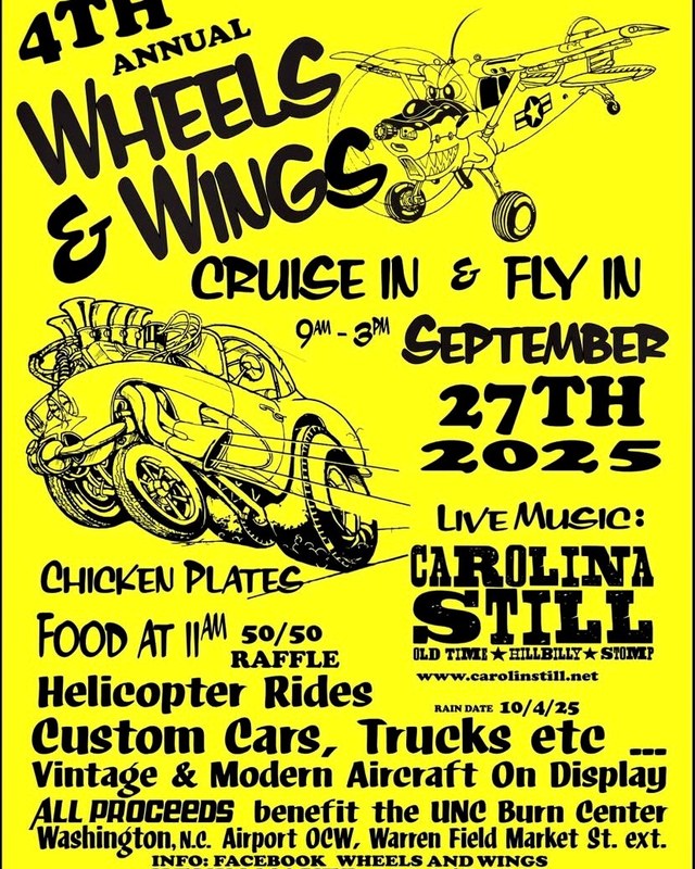 Image for Wheels & Wings Cruise-In & Fly-In